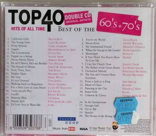 Top 40 hits of all time, best of the 60`s and 70`s 2cd