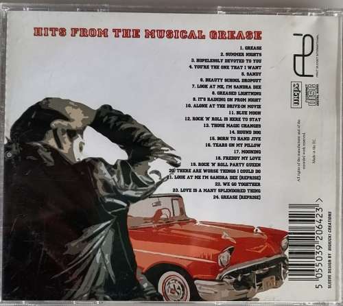 Hits from the musical Grease cd