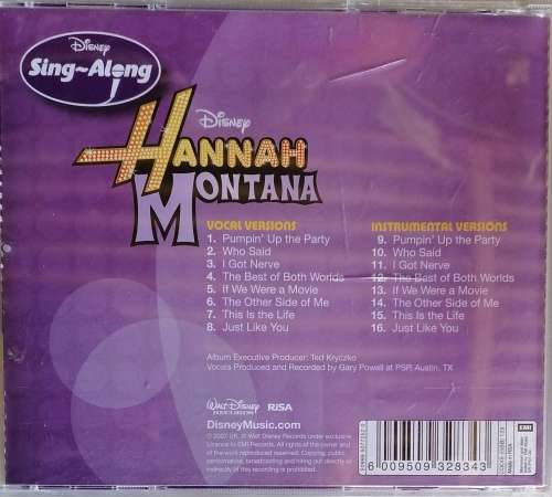 Hannah Montana Sing-Along cd