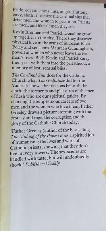 The Cardinal sins by Andrew M Greeley