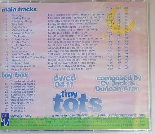 Tiny tots cd