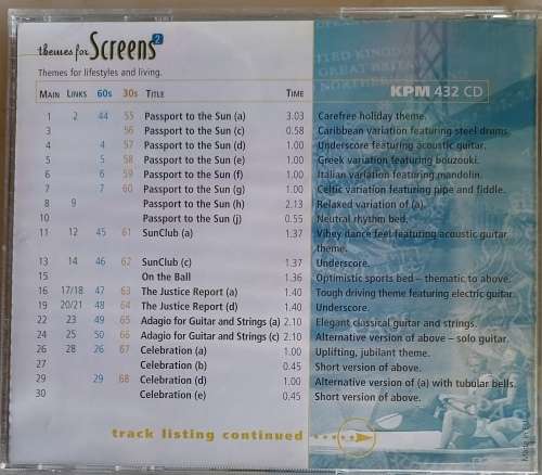 Themes for screens cd