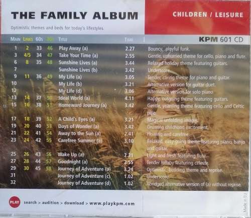The family album cd