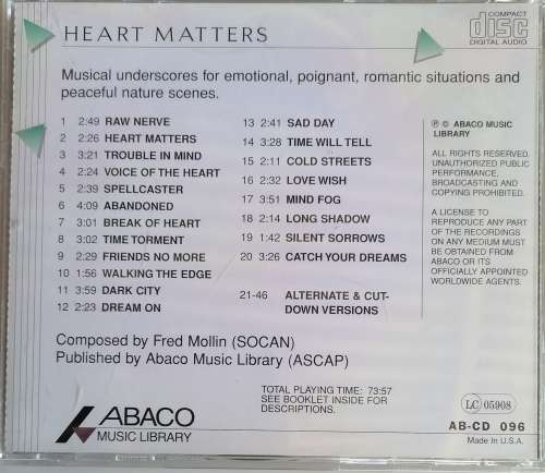 Heart matters cd