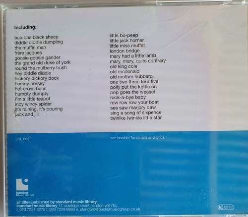 Nursery rhymes cd