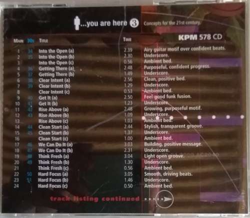 You are here cd