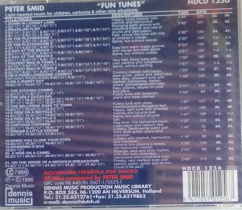 Peter Smid Fun tunes cd