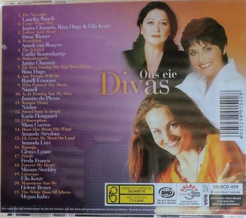 Ons eie divas cd