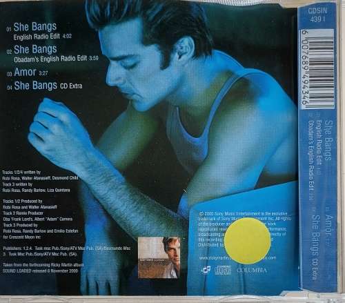 Ricky Martin - She bangs cd