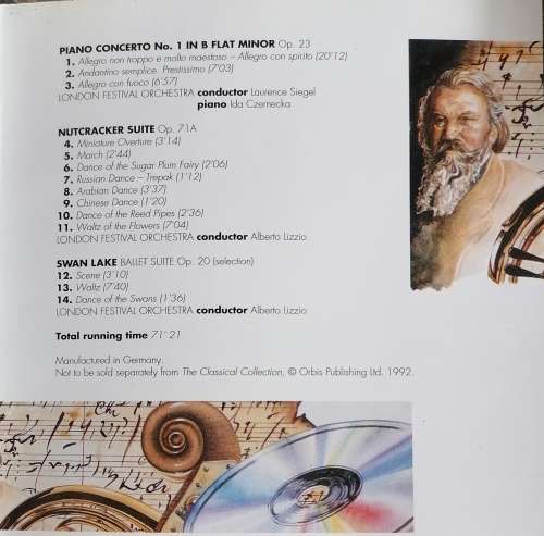 The classical collection: Tchaikovsky cd