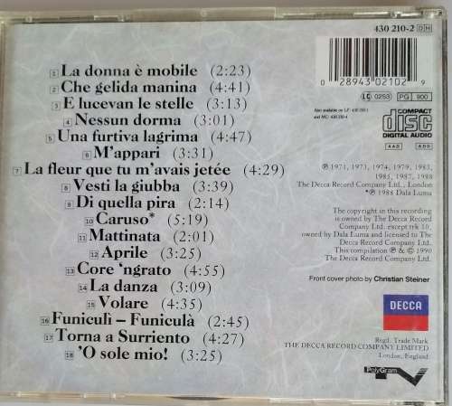 Essential Pavarotti II cd