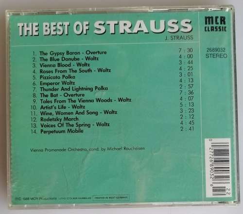 The best of Strauss cd