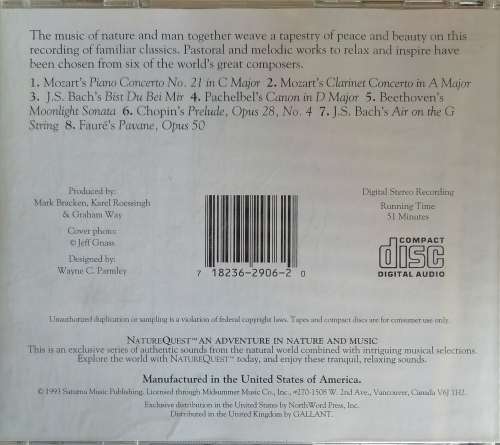 Nature Quest - Classics for relaxation cd