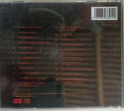 Diana Ross - Greatest hits live cd