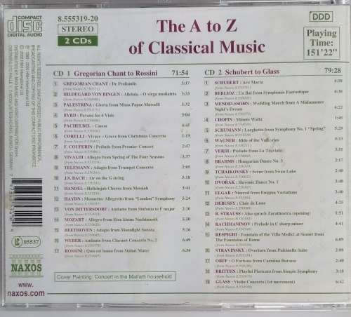 The a-z of classical music 2cd