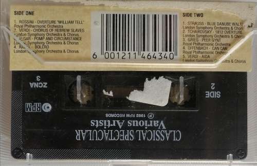 Classical spectacular tape