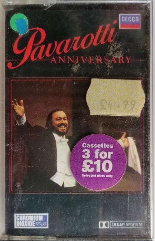 Pavarotti - Anniversary tape