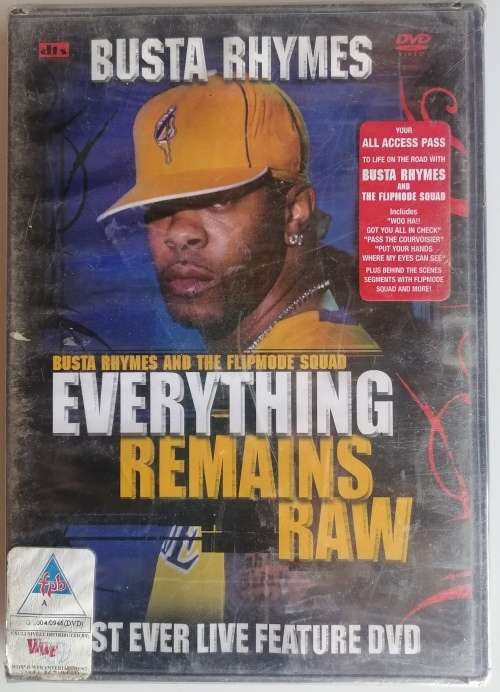Busta Rhymes - Everything remains raw dvd *sealed*
