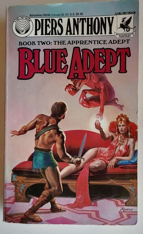Blue adept by Piers Anthony