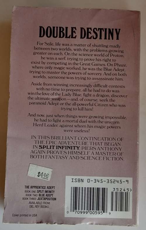 Blue adept by Piers Anthony