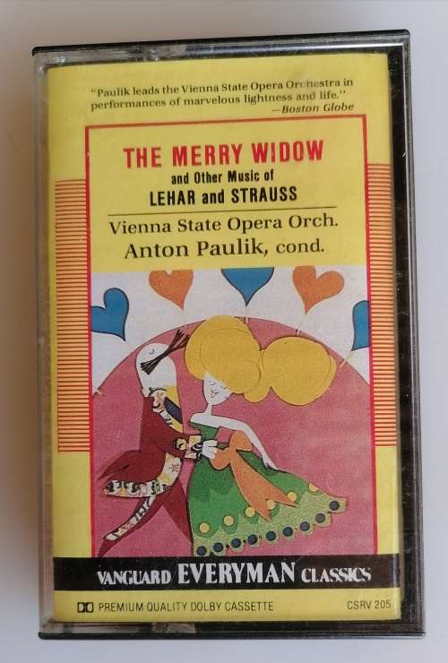 The merry widow and other music of Lehar and Strauss tape