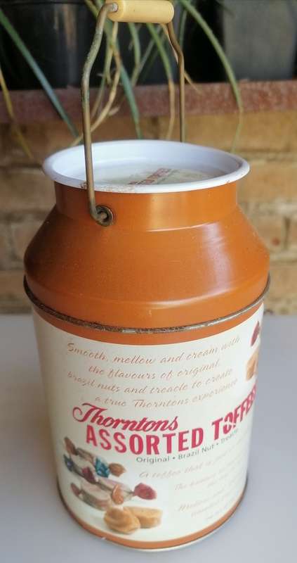 Thornton`s assorted toffees tin