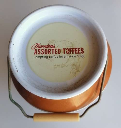 Thornton`s assorted toffees tin