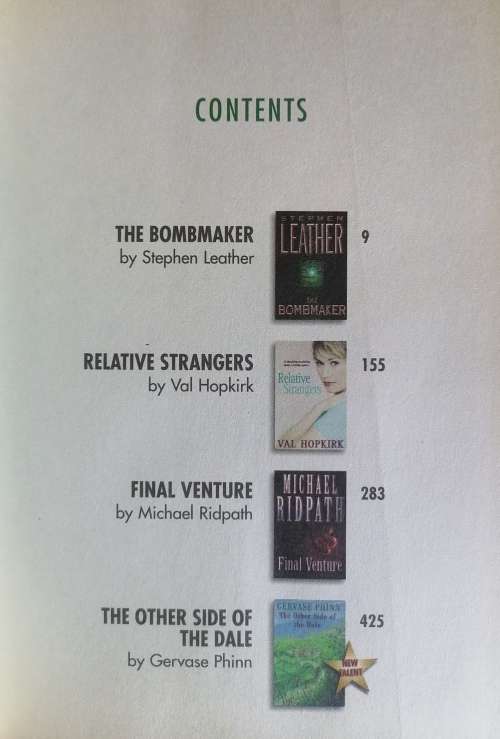 Reader`s digest select edition: The bombmaker, Relative strangers, Final venture, The other side
