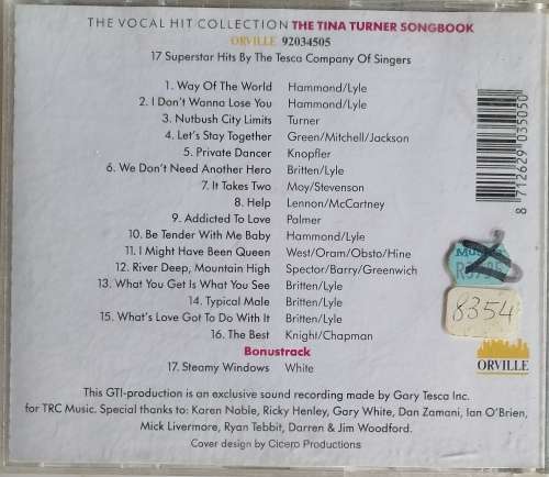 The Tina Turner songbook cd