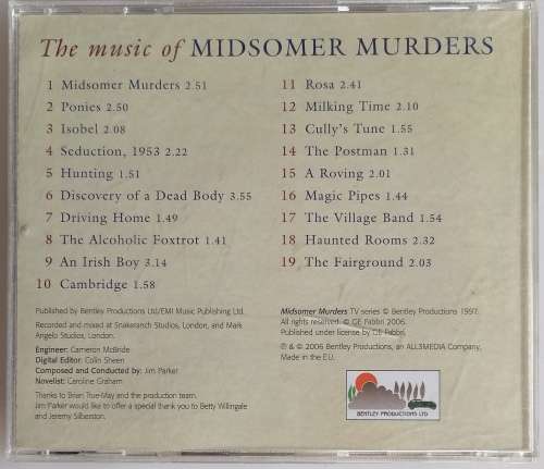 The music of Midsomer Murders cd