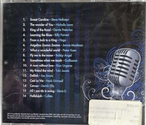 Ons gunsteling manne sing treffers van die Crooners cd