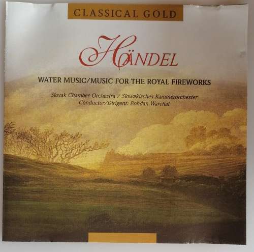 Handel - Water music/fireworks cd