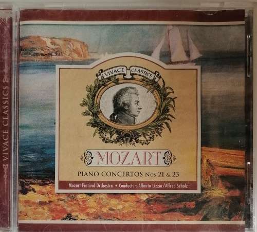 Mozart piano concertos nos 21 and 23 cd