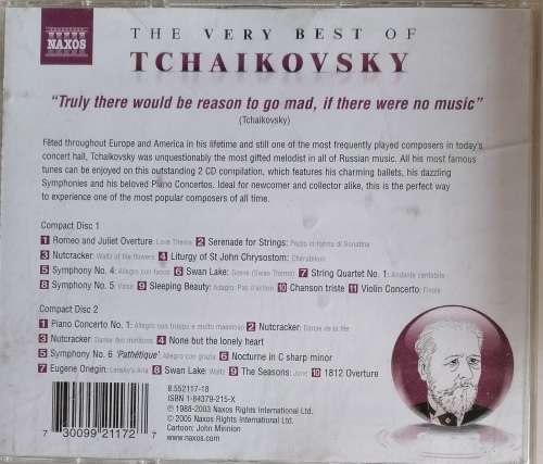 The very best of Tchaikovsky 2cd
