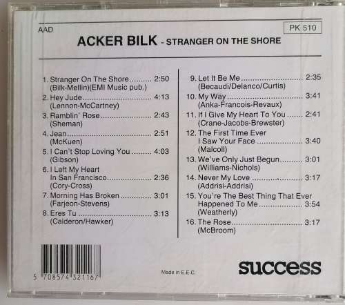 Mr. Acker Bilk - Stranger on the shore cd