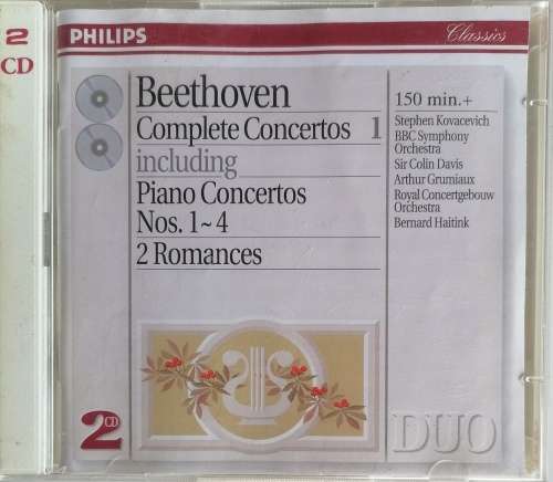 Beethoven complete concertos 2cd