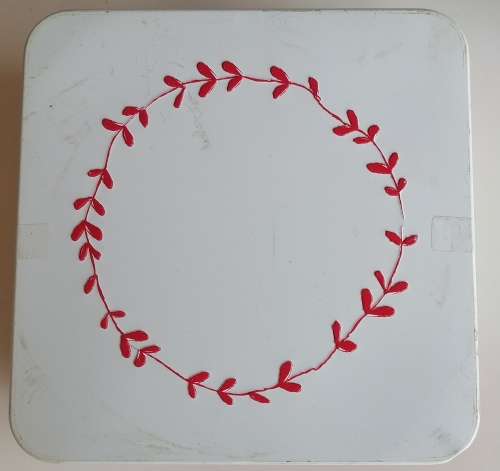 Woolworths shortbread tin