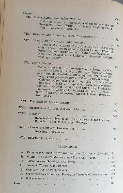Manual of modern English