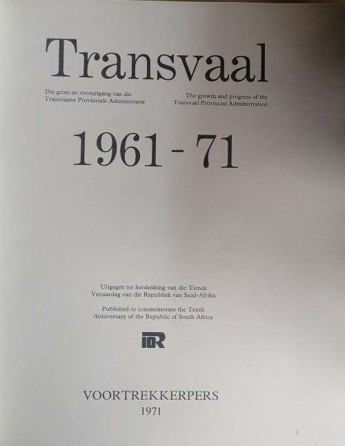 Transvaal 1961-71