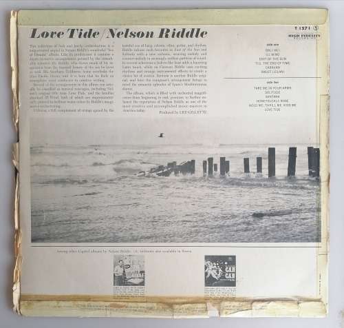 Nelson Riddle - Love tide lp