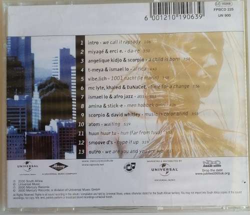 Rapsody - Hip hop meets world cd