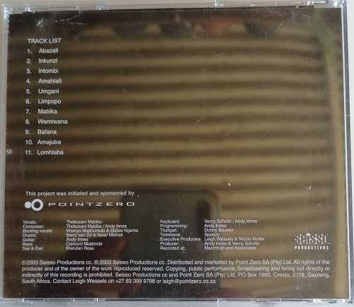 Thokozani - Black bull cd