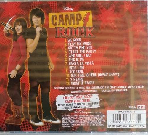Camp Rock Soundtrack cd