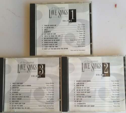 Love songs - 3cd`s