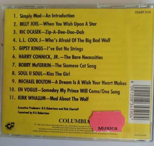 Simply mad about the mouse cd
