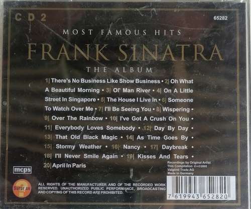 Frank Sinatra - The album cd