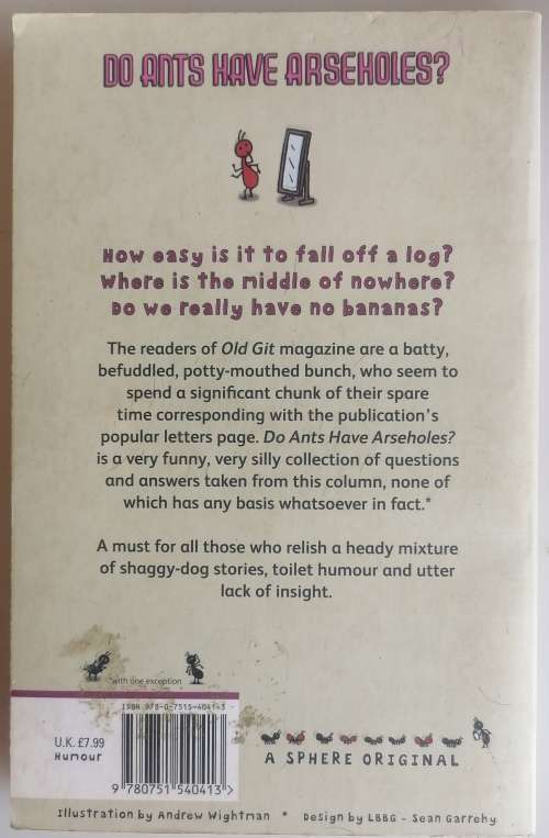 Do ants have arseholes