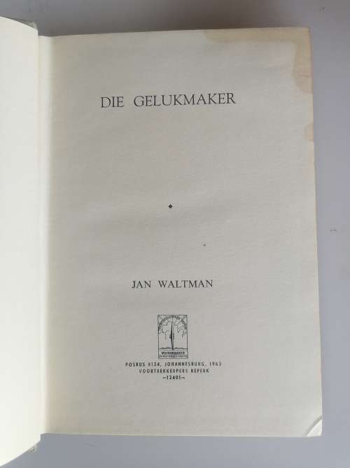 Die gelukmaker deur Jan Waltman