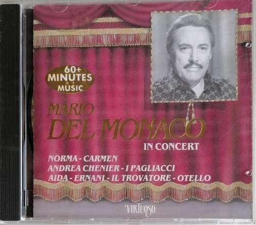Mario del Monaco in concert cd