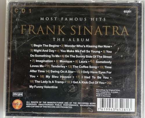 Frank Sinatra The album cd